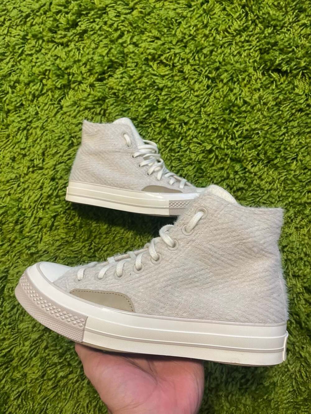 Converse Chuck 70 Cozy Utility High Top Sneakers in Desert Sand